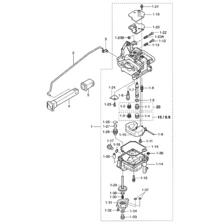 Lock frgasare Mercury