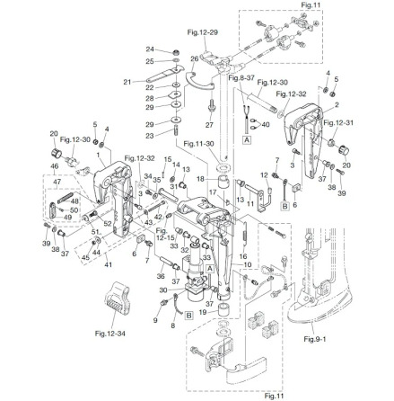 Pin trim Mercury