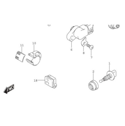 Kam trimsensor Suzuki