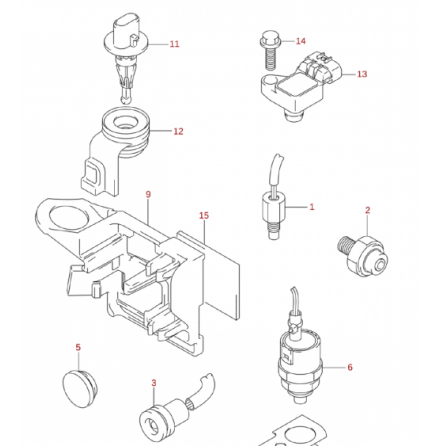 Hllare sensor Suzuki