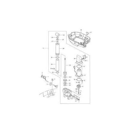 Fste trimkolv Mercury