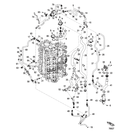 H�llare termostat Mercury
