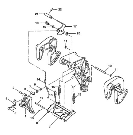 Arm backsp�rr Mercury