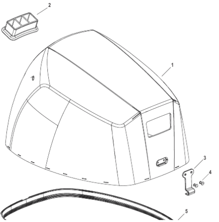 Luftintag k�pa Mercury