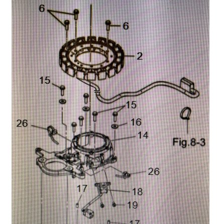 Alternator/stator Tohatsu